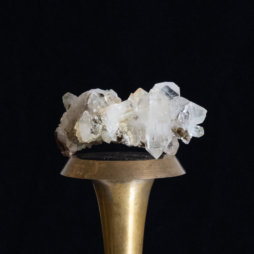 Quartz Crystal Cluster with Chlorite and Iron Inclusions - Balochistan, Pakistan