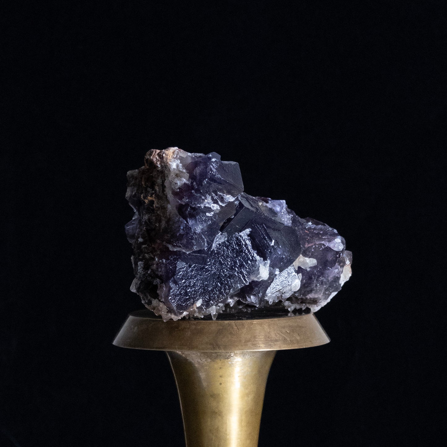Cubic Fluorite Crystal on Matrix - Balochistan, Pakistan