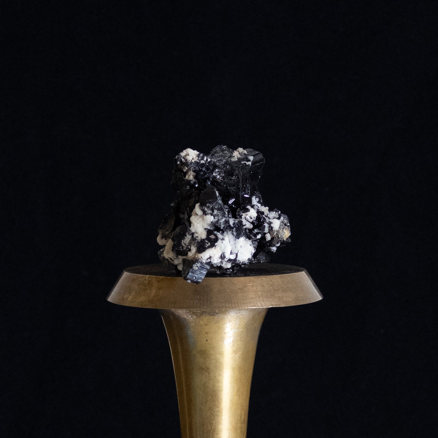 Black Tourmaline on Quartz Matrix - Skardu, Pakistan