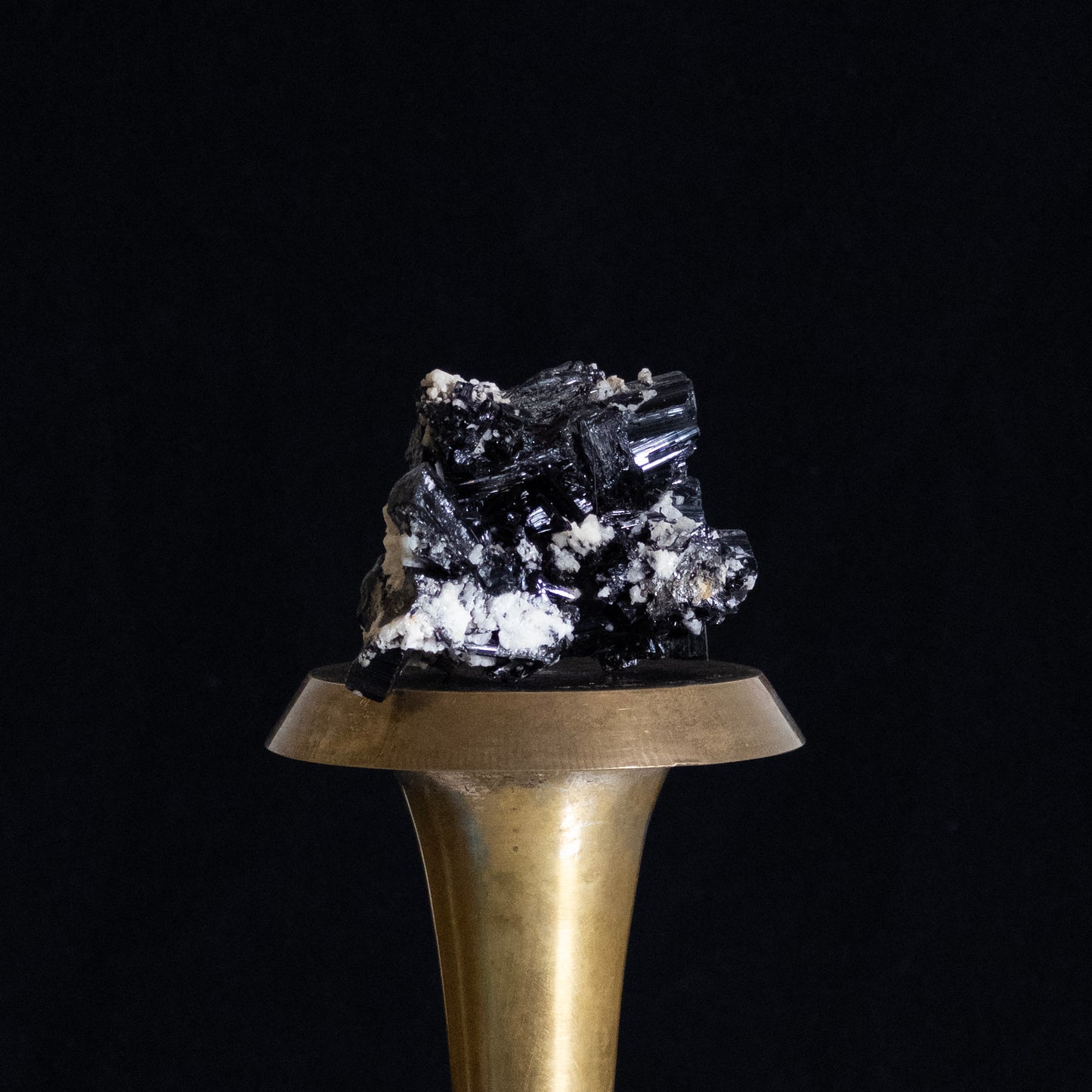 Black Tourmaline on Quartz Matrix - Skardu, Pakistan