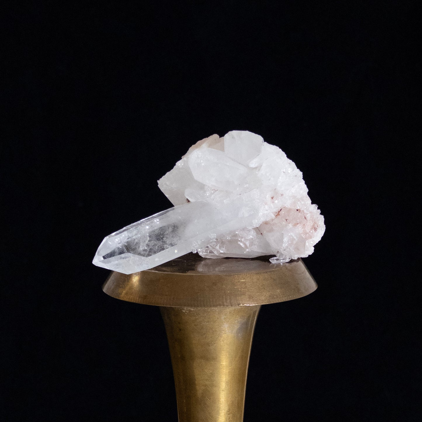 Pink Faden Quartz Crystal - Peñas Blancas, Colombia