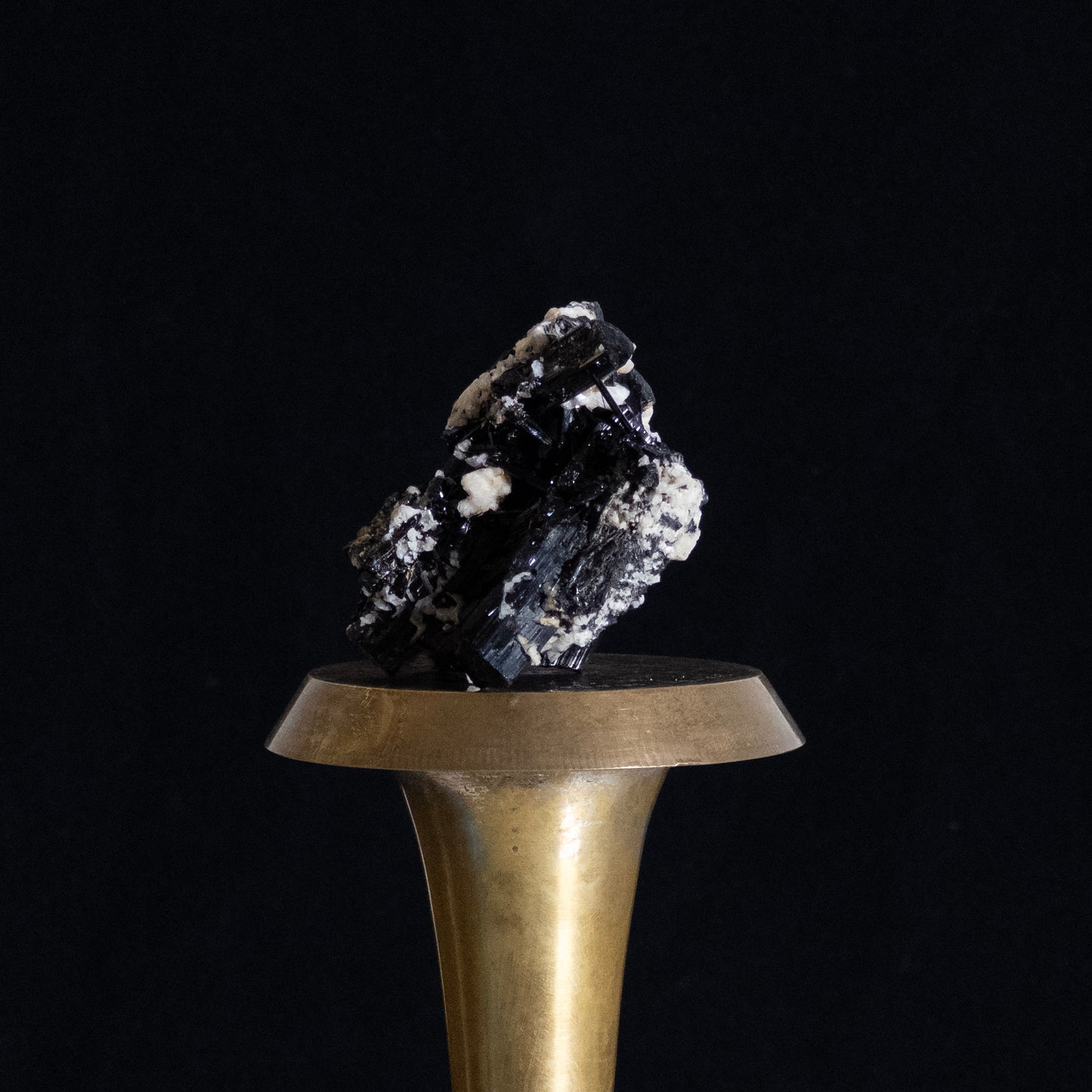 Black Tourmaline on Quartz Matrix - Skardu, Pakistan