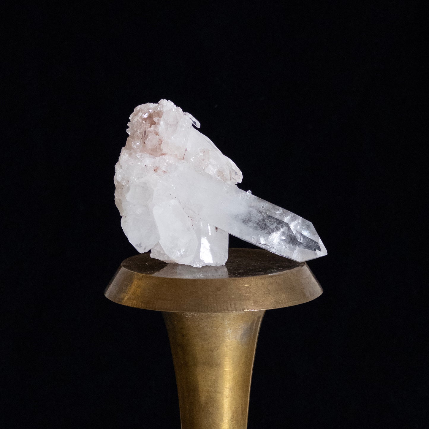 Pink Faden Quartz Crystal - Peñas Blancas, Colombia
