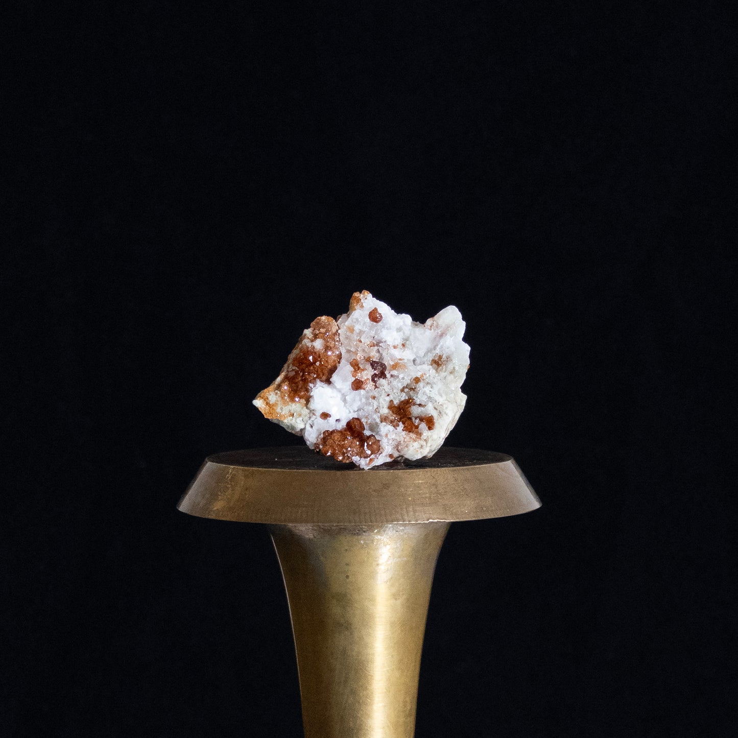 Spessartine Garnet on Quartz Matrix — Skardu, Pakistan
