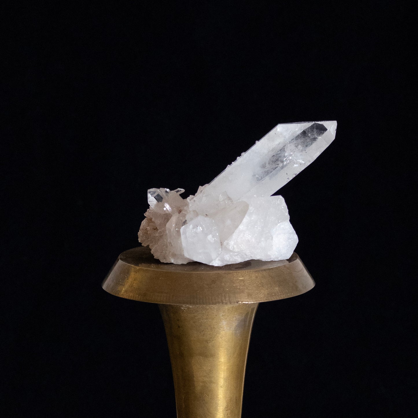 Pink Faden Quartz Crystal - Peñas Blancas, Colombia
