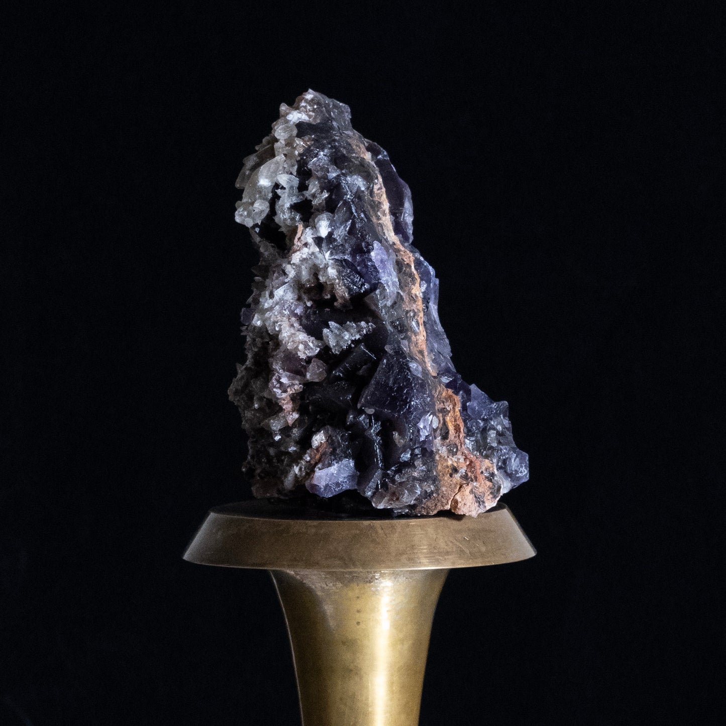 Cubic Fluorite Crystal on Matrix - Balochistan, Pakistan