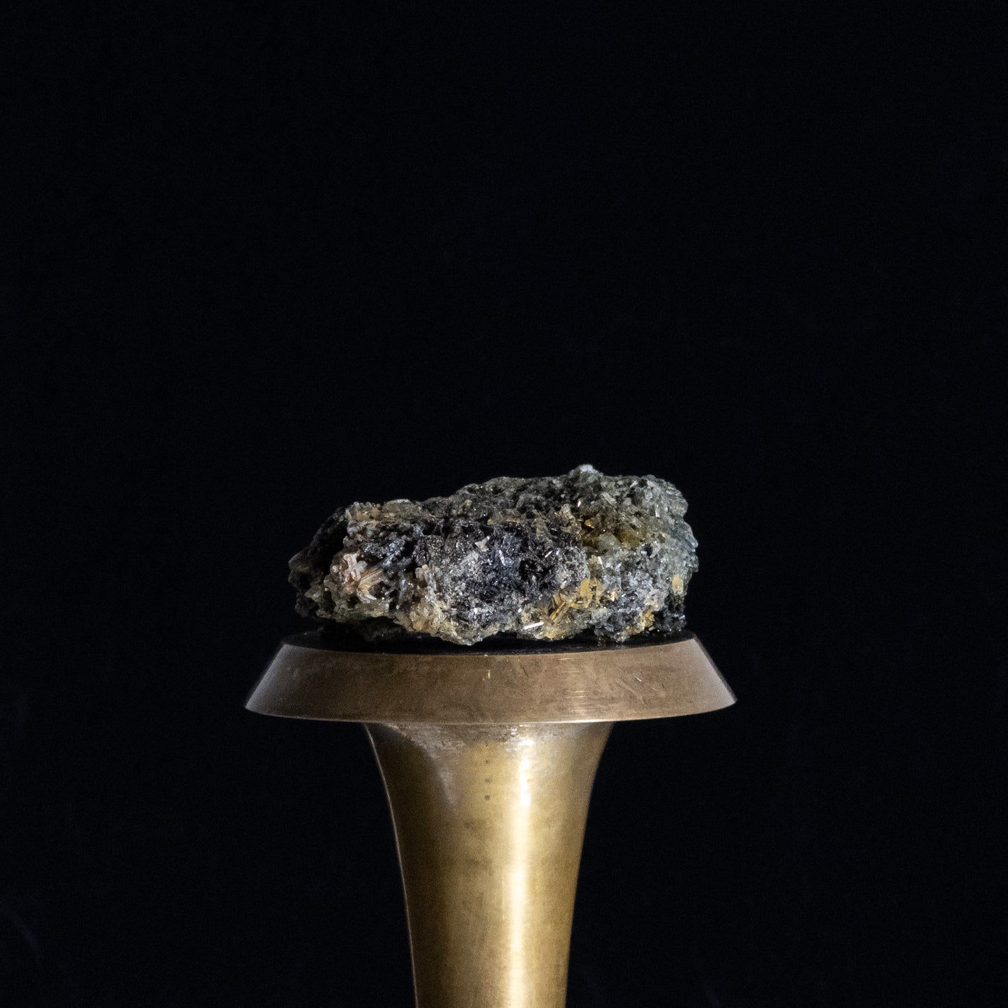 Chlorite Quartz Cluster with Epidote and Pyrite Inclusions - Balochistan, Pakistan