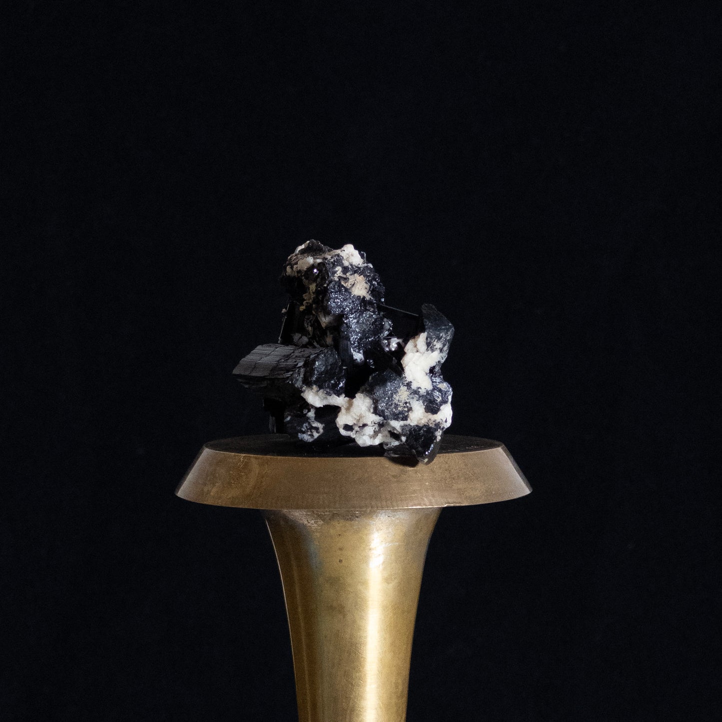 Black Tourmaline on Quartz Matrix - Skardu, Pakistan